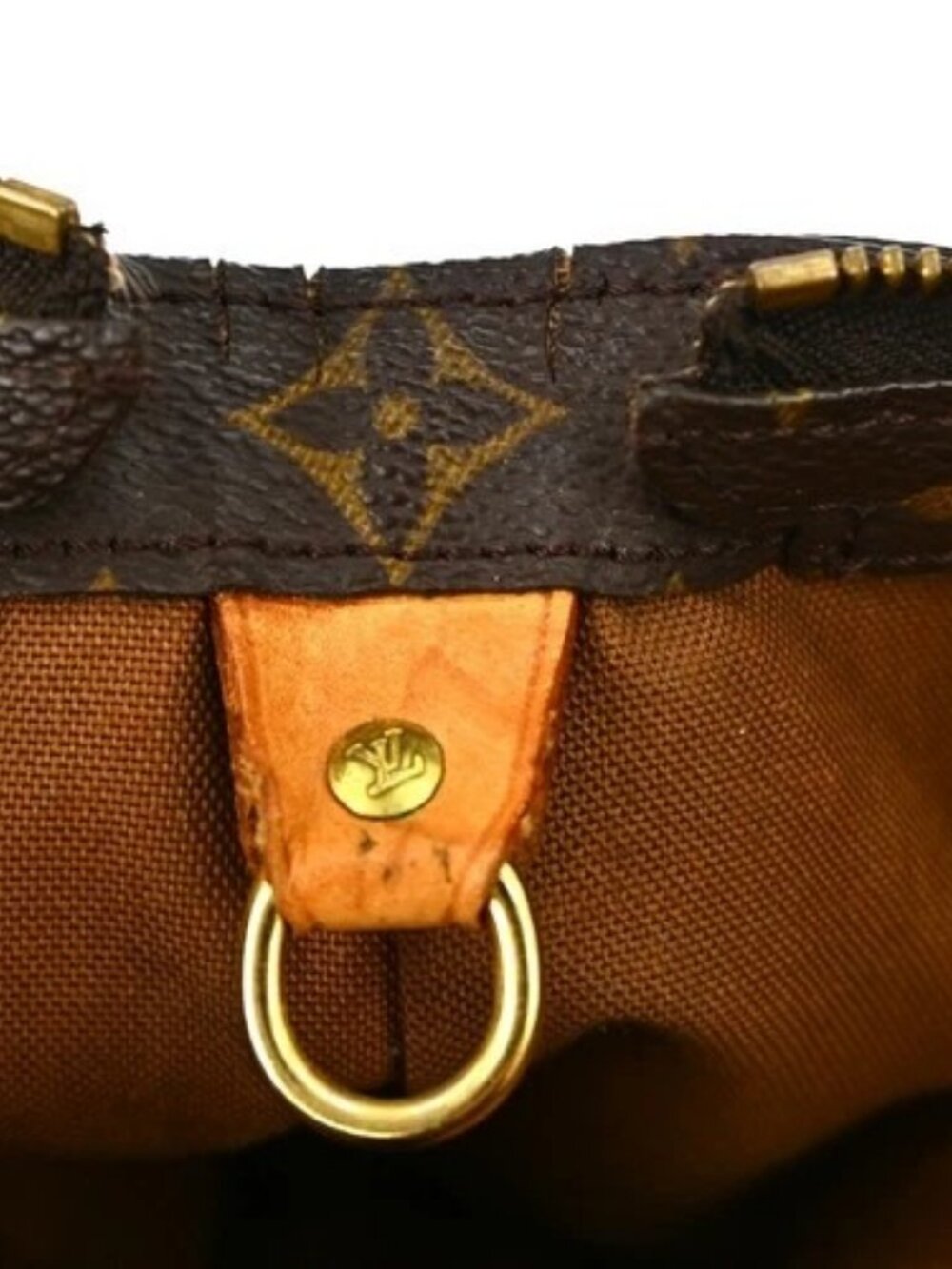 BUYIT03 LOUIS VUITTON CABAS MEZZO HAND TOTE BAG MONOGRAM M51151 AR0020 YQ07495 - Picture 13 of 15
